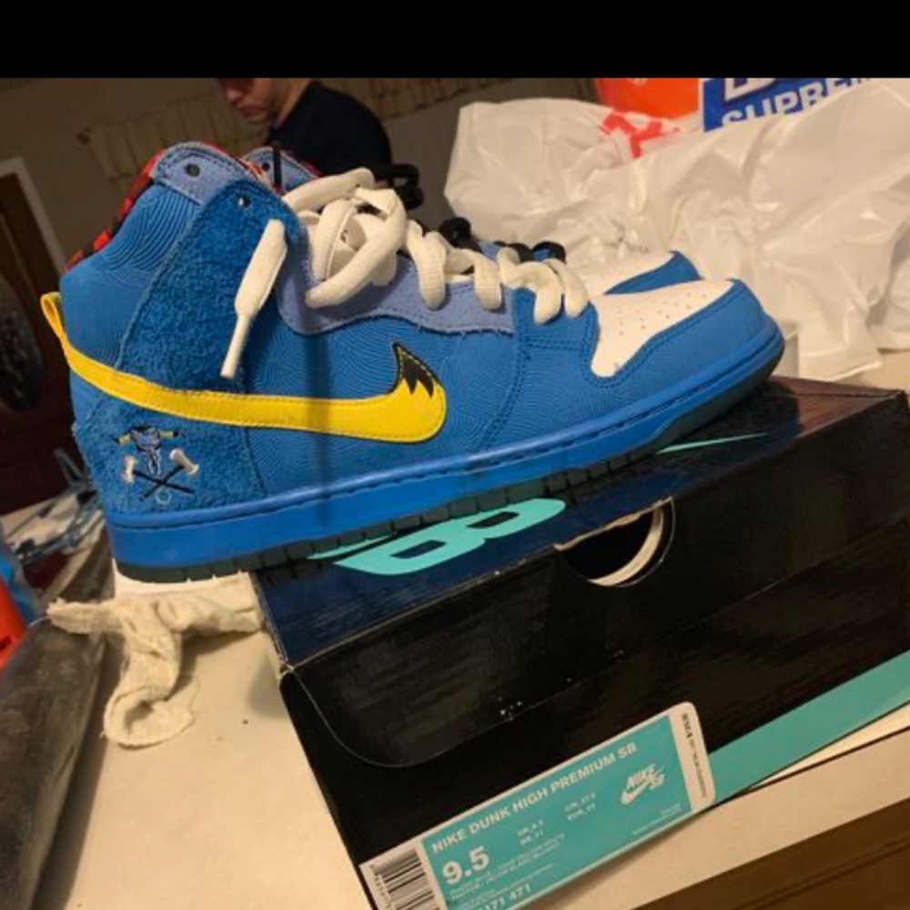 Nike dunks familia blue